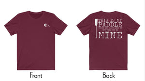 Dragon Boat T-shirt -Maroon | This is My Paddle | A Dragon Boat Festival Must Have | egans-creek.com