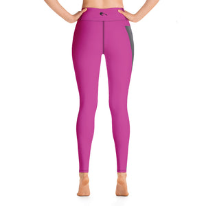 Women's High Waisted Leggings | Pink | Dragon Boat Sexy