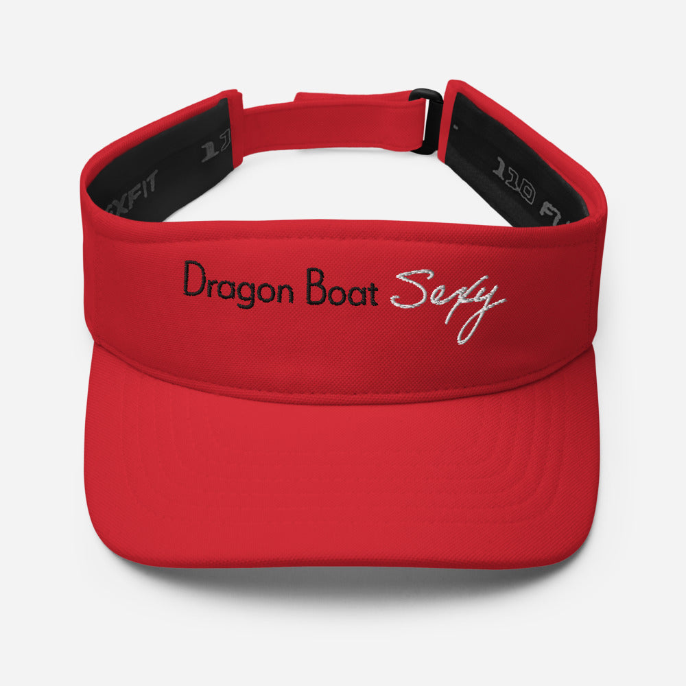 Unisex Red Visor | Dragon Boat Sexy | Dragon Boat Festival Essentials