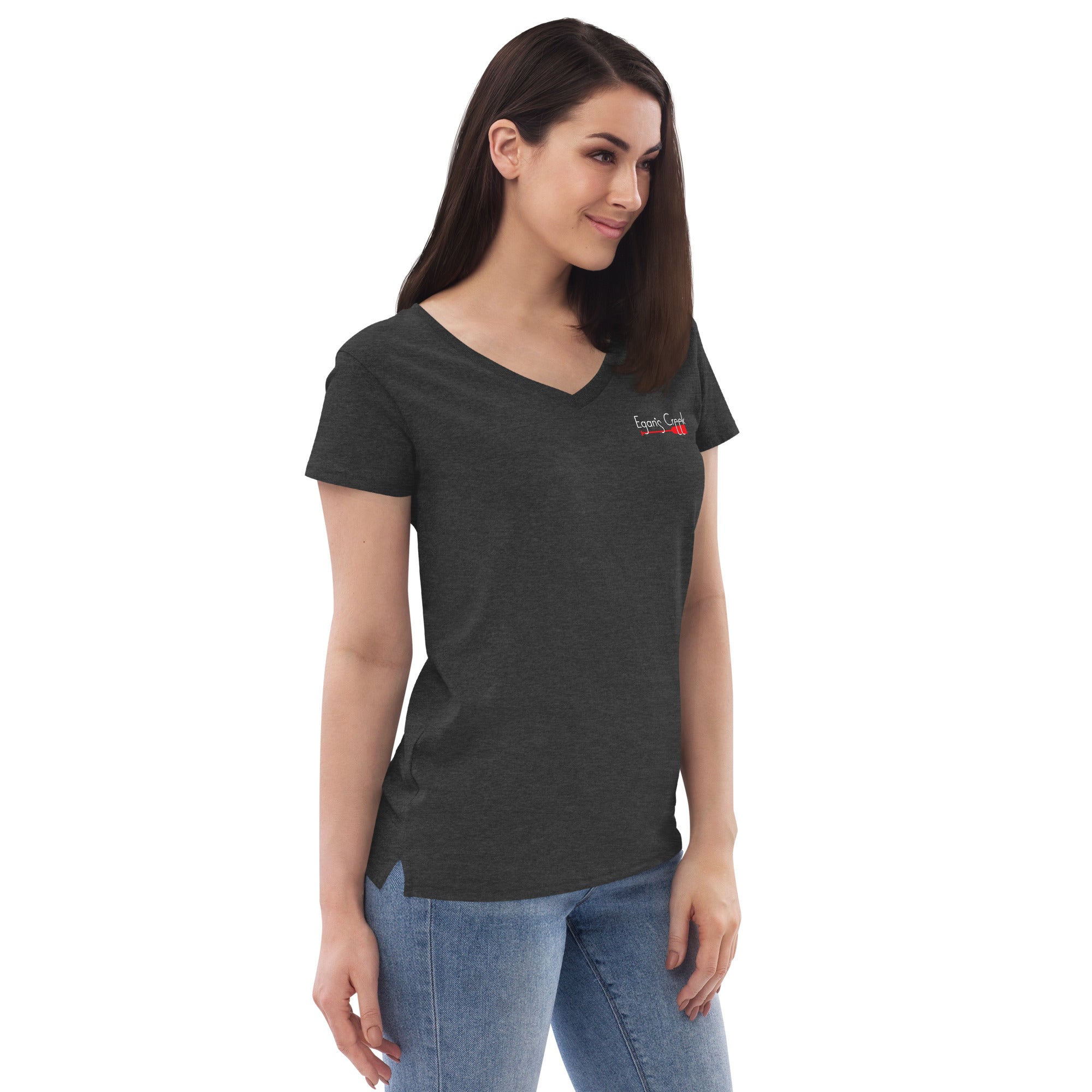 Women’s recycled v-neck t-shirt - Coffee in My Cup